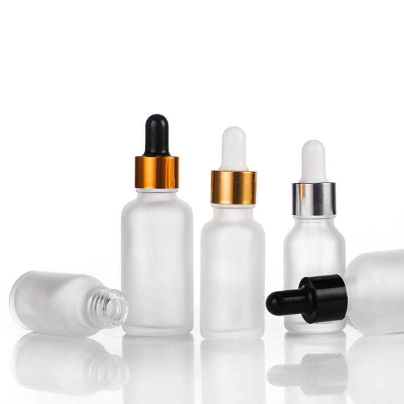 [RẺ VÔ ĐỊCH] Lọ Chiết Serum Thủy Tinh Phun Mờ Cao Cấp Nắp Bóp Nhỏ Giọt 20ML,30ML Dùng Chiết Mỹ Phẩm, Tinh Chất