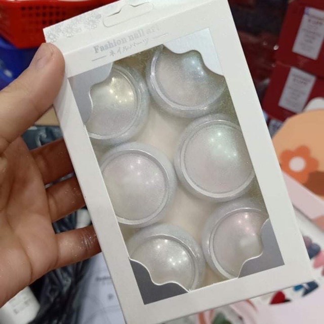 Bột nhũ tráng gương ngọc ánh trai set 6 hũ