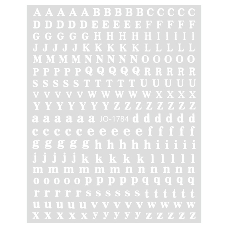 Set 6 Tấm Sticker Dán Móng Nghệ Thuật