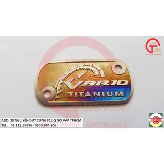 TEMTITAN - NẮP DẦU THẮNG XE VARIO 2017 (CŨ) BẰNG TITA CAO CẤP
