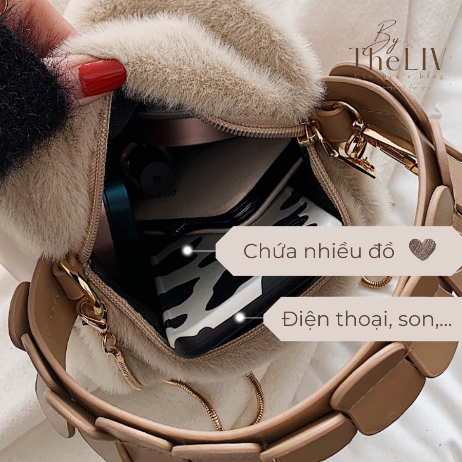 Túi xách sang chảnh, tiểu thư có 2 dây đeo độc đáo - HÀNG LOẠI 1