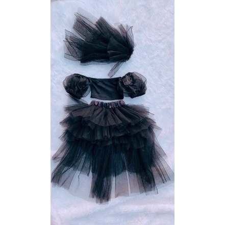 Set váy cô dâu nhí cho bé gái