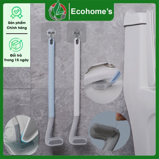 CHỔI CỌ TOILET THÔNG MINH SILICON MẪU MỚI NHẤT( tặng kèm móc dính trong siêu chắc)