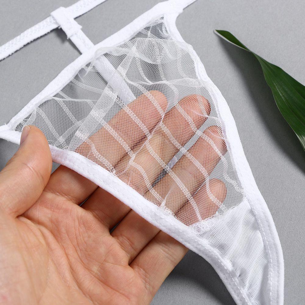 Bộ Nội Y Phối Ren Lọt Khe Thời Trang Quyến Rũ Cho Nữ