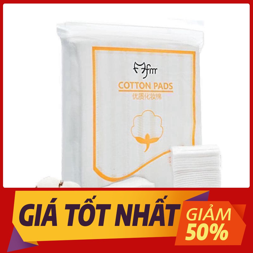 Bông tẩy trang 3 lớp cotton siêu dày