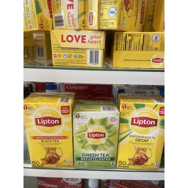 👉1–Lipton - Black Tea Bags, 100 ct 0 calories -Mỹ