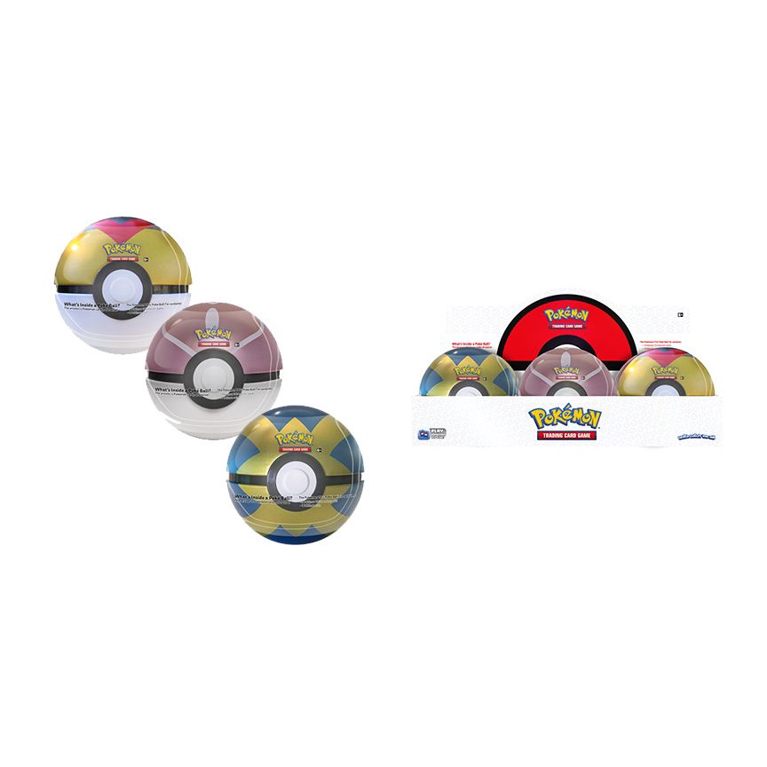 Quả Banh Pokemon Ball Tin Phiên Bản Spring 2022 Gồm 3 Pack và 1 Coin Chính Hãng Pokemon