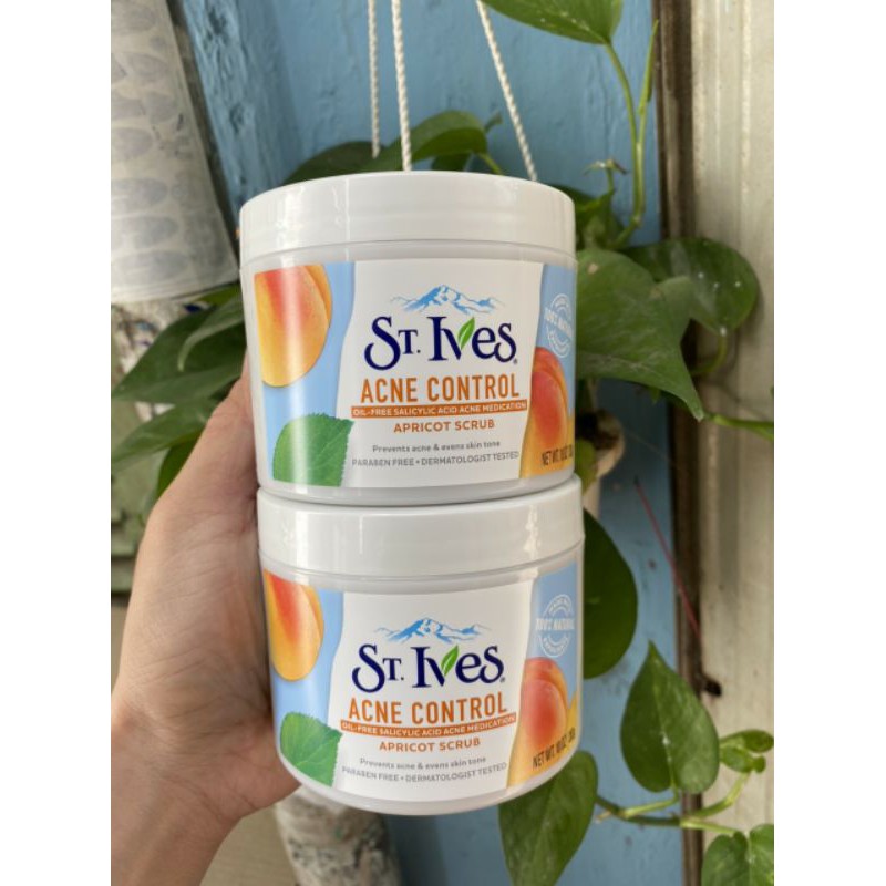 Kem Tẩy Tế Bào Chết ST.Ives Acne Control 283g