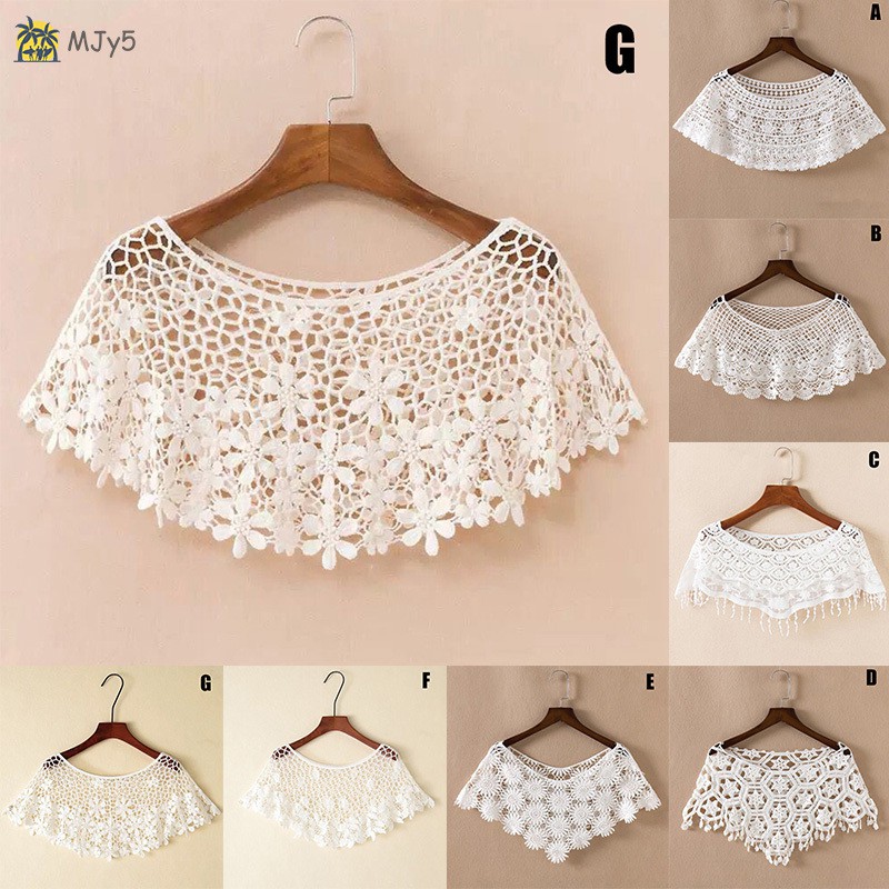 Áo Choàng Ren Ngắn Phong Cách Vintage Cho Nữ Mjy5 | BigBuy360 - bigbuy360.vn