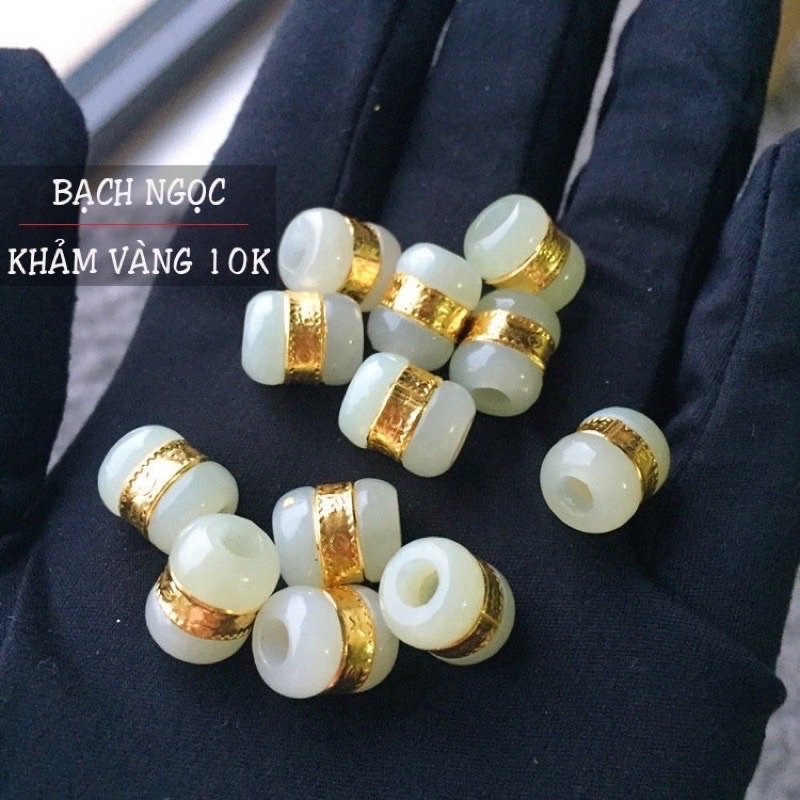 Lu Thống Bạch Ngọc Khảm Vàng