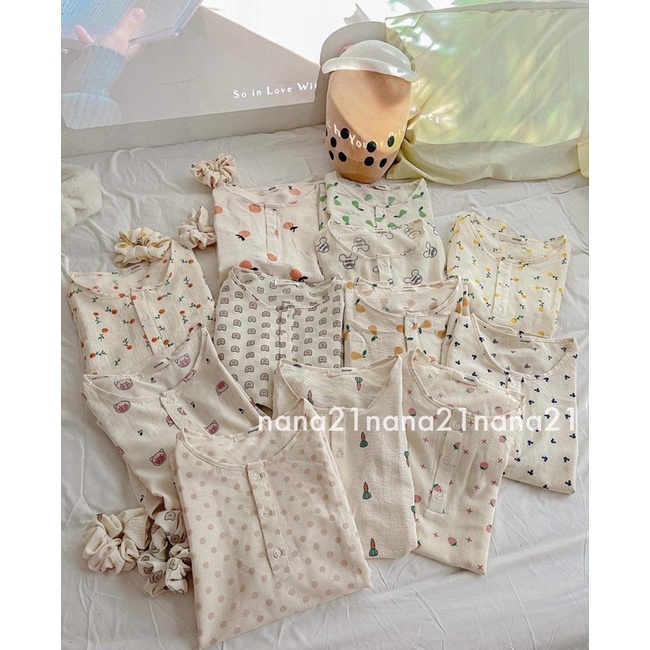 Set pijama nhiều hình