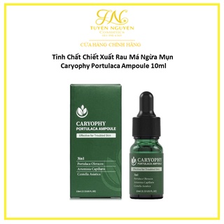 Tinh Chất Chiết Xuất Rau Má Ngừa Mụn Caryophy Portulaca Ampoule 10ml