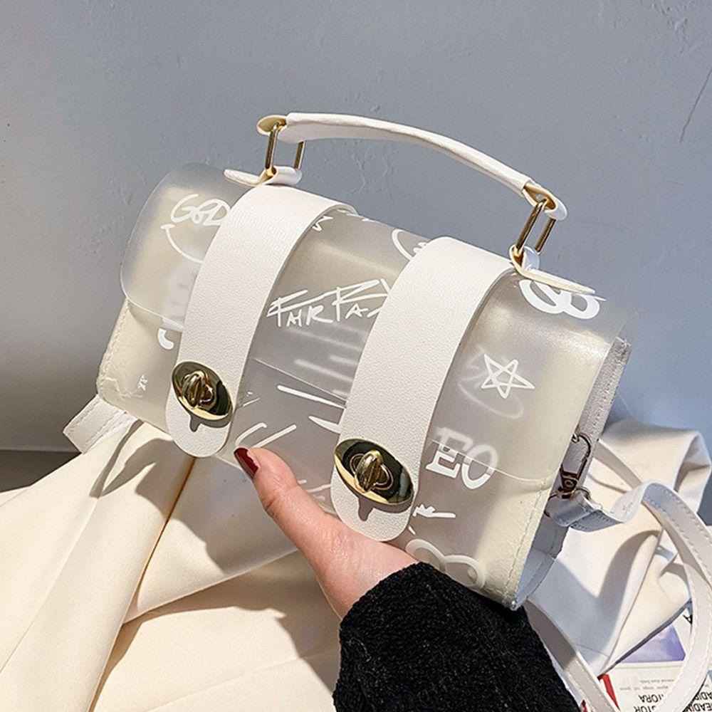 Túi Đeo Chéo Trong Suốt Thời Trang Cho Nữ