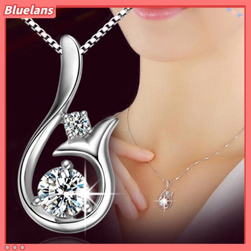 Mặt dây chuyền hợp kim đính đá hình tiên cá xinh xắn độc đáo