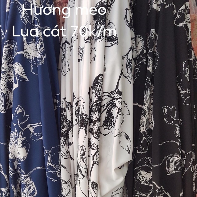 Lụa di or trắng