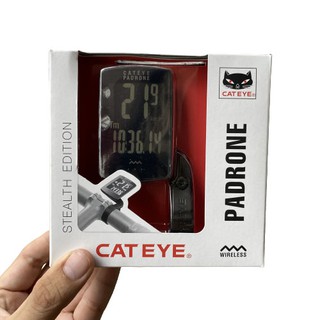 Đồng hồ xe đạp thể thao Cateye Padrone Steath 2021