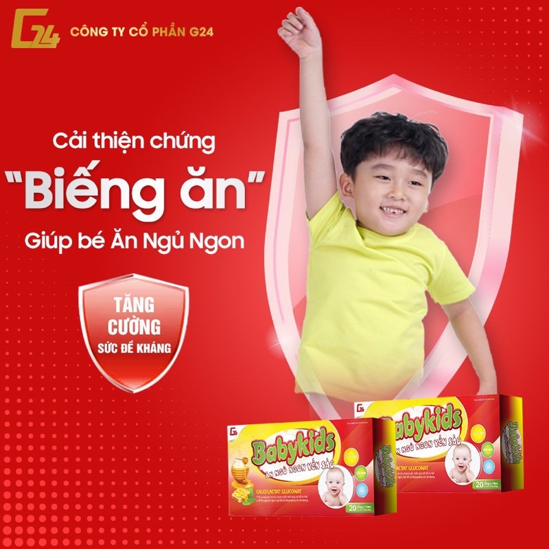 Combo 10 Hộp Babykids Ăn Ngủ Ngon Yến Sào Giúp Bé Ăn Ngon, Tăng Kg, Tăng Đề Kháng, Mau Lớn