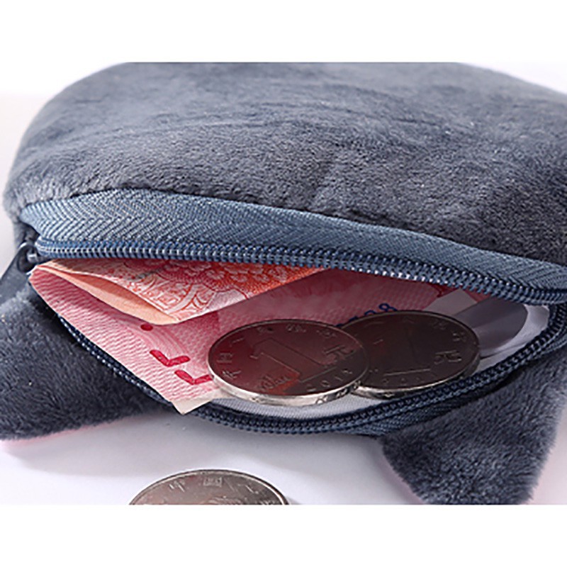 Ví mini đựng tiền xu hình mèo dễ thương xinh xắn