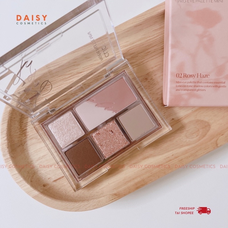 Bảng mắt Clio Pro Eye Palette Mini - 5 ô Mini siêu #Cool | Daisy Cosmetics
