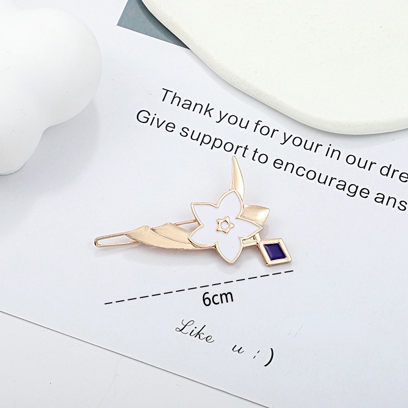 Kẹp tóc hóa trang nhân vật Keqing Barbatos Klee xinh xắn