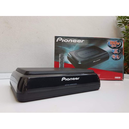 Loa Sub Gầm Ghế PIONEER TS-WX 120A  - Loa Sub Điện Siêu Trầm Công Suất 150W Cực Khoẻ Cho Ô Tô Xe Hơi