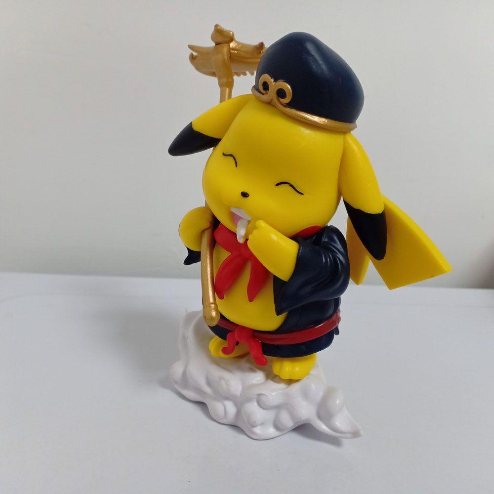 Mô Hình Pikachu Bằng PVC Phong Cách Hoạt Hình Dễ Thương
