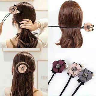 Dụng cụ búi tóc đính hoa