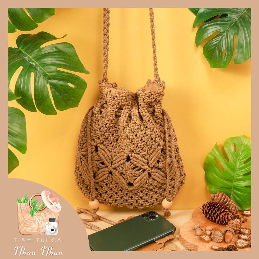 Túi Len Sợi Đan