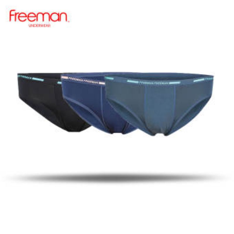 Set 3 quần Sịp nam tam giác Freeman 6050 thoáng khí, co giãn, đủ size/Quần Lót nam