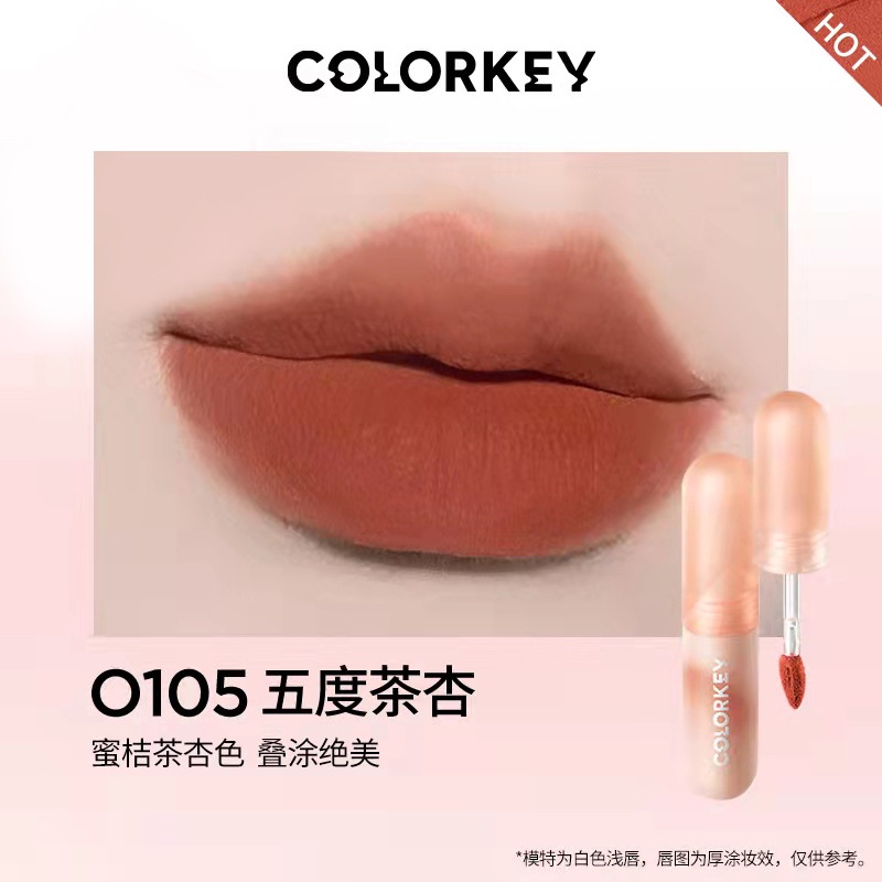 COLORKEY Son Kem Lì Cho Màu Mượt Mà Xinh Xắn