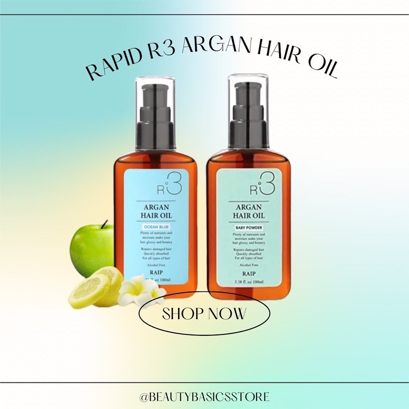 Tinh dầu dưỡng tóc Argan 100ml - Beauty Basics
