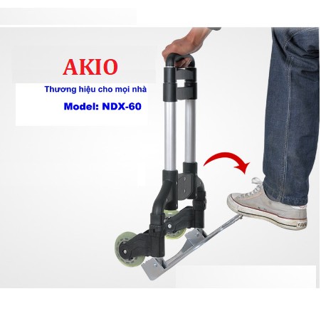 Xe đẩy hàng AKIO NDX-60 Gấp Gọn 2 bánh