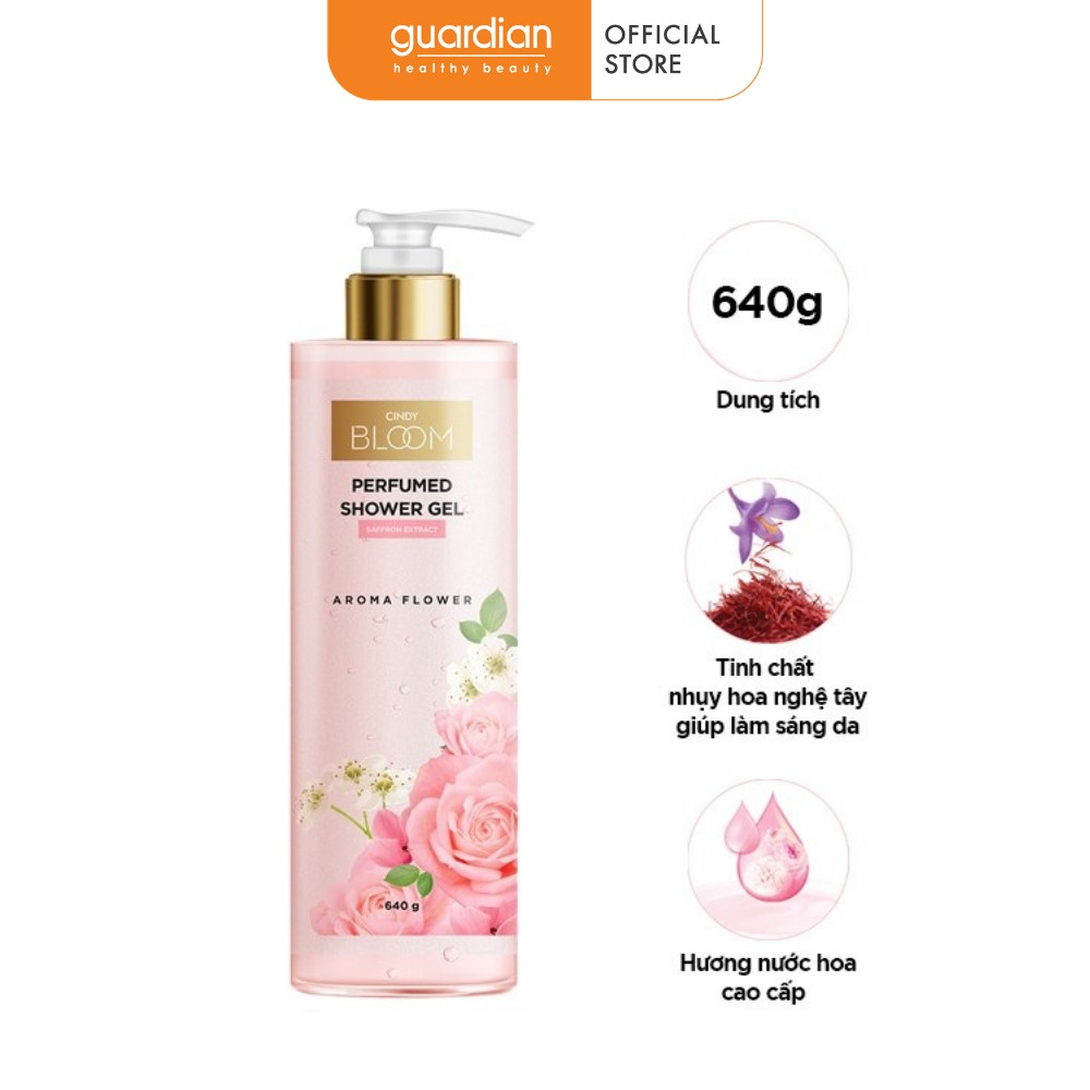 Sữa Tắm Nước Hoa Cindy Bloom Aroma Flower 640g