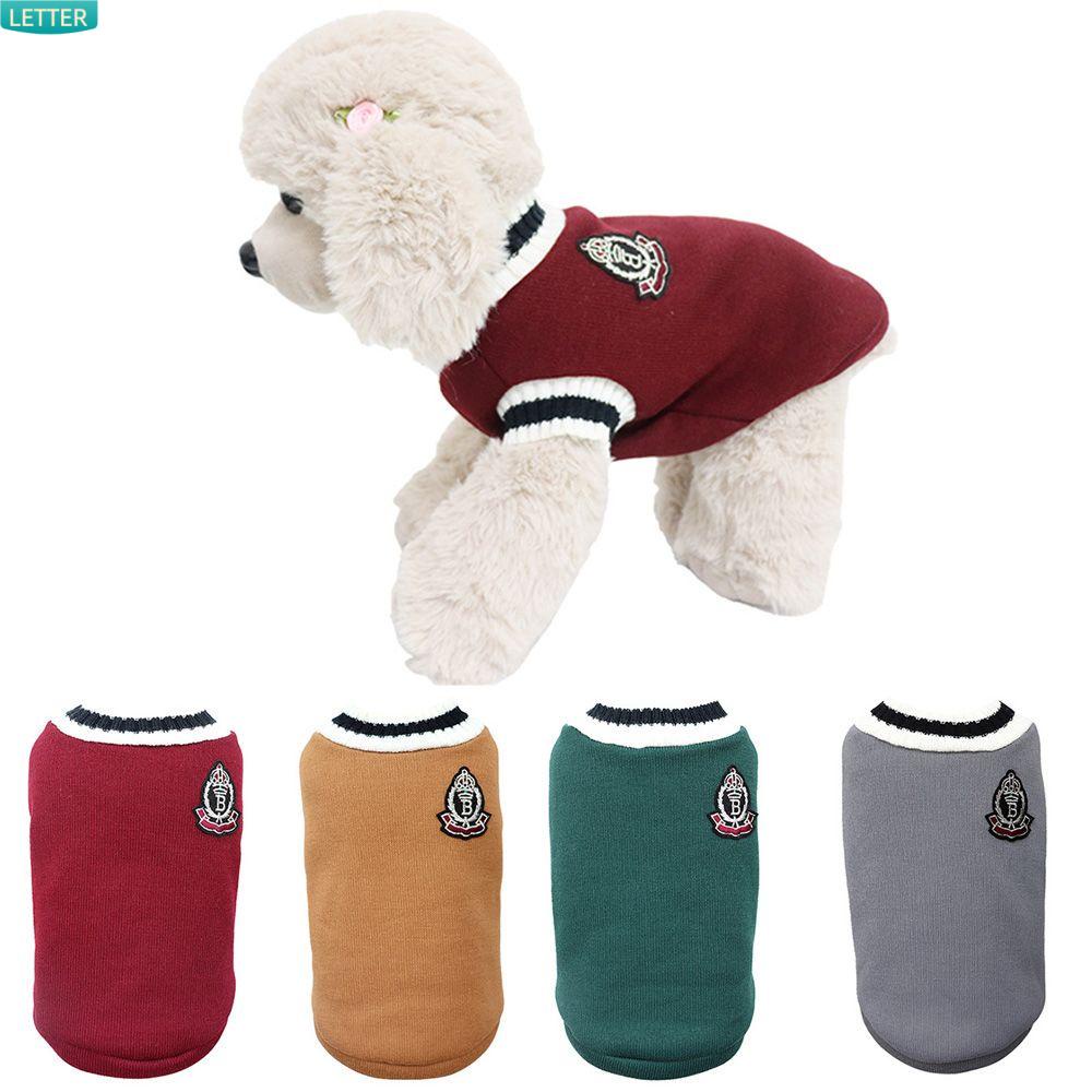 Áo Len Giữ Ấm Cho Thú Cưng Nhiều Màu Sắc Thời Trang Thu Đông