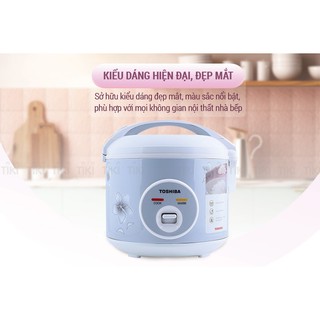 Nồi cơm điện Toshiba nắp gài 1 lít RC-10JFM(H)VN