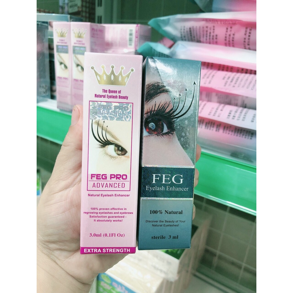 Combo dưỡng mi mày FEG toàn diện, mi dài, dày và cong vút chỉ sau 14 ngày