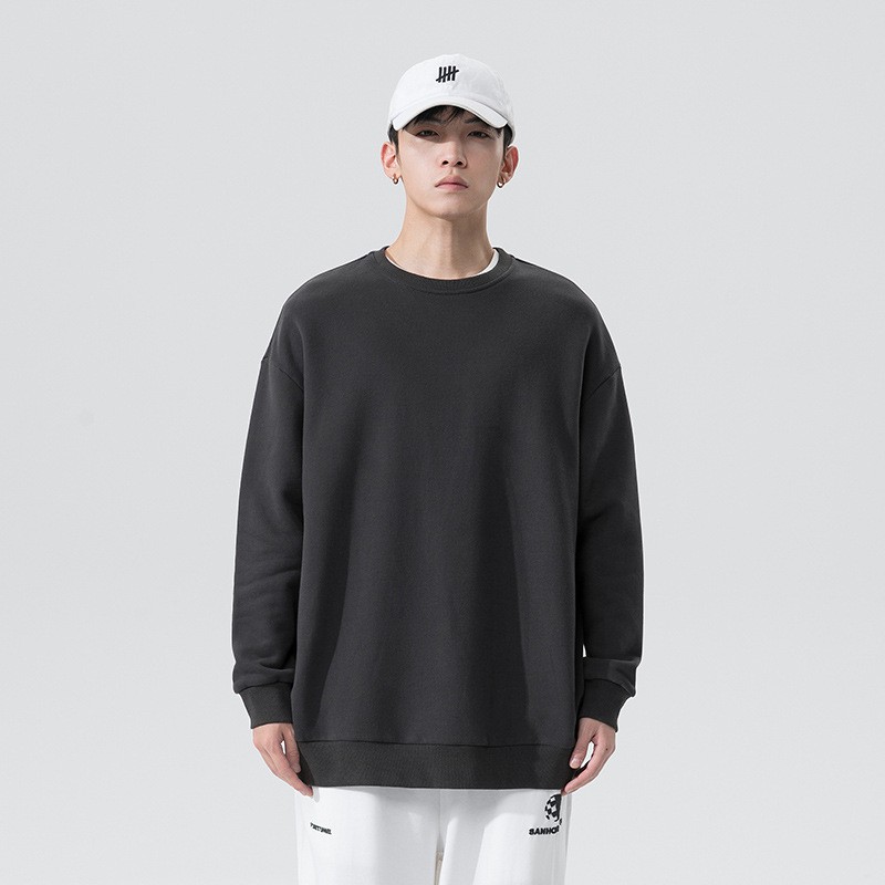 Áo sweater nỉ UNISEX nam nữ , áo nỉ sweater dài tay BASIC phong cách Ulzzang cặp đôi nam nữ form rộng oversize SWT4 | BigBuy360 - bigbuy360.vn