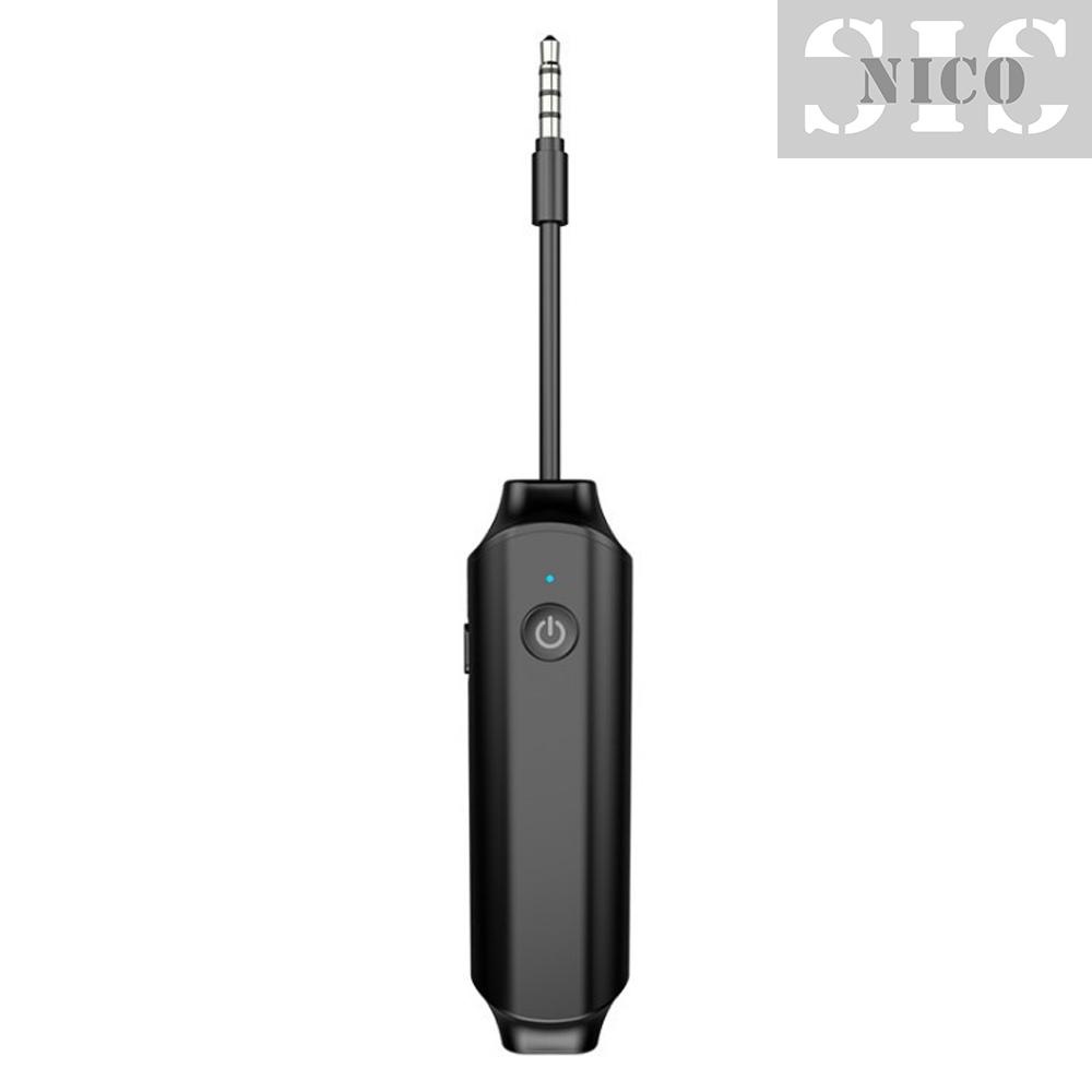 Bộ Chuyển Đổi Âm Thanh Không Dây Bt 5.0 2 Trong 1 Đen