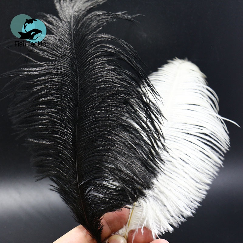 Dây Buộc Mồi Câu Cá Hình Lông Đà Đà Điểu 8&quot;