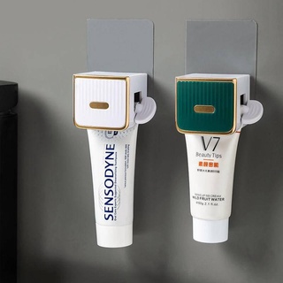 Automatic toothpaste squeezer wall-mounted punch-free toothpaste rack lazy squeezing toothpaste artifact bathroom facial cleanser squeezer