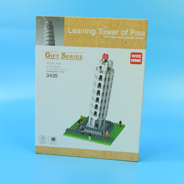 Ghép hình Tháp nghiêng Pisa- 3435