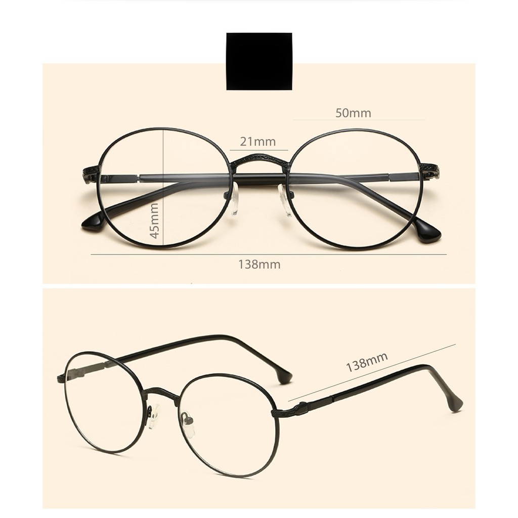 [Mã FARSSTGRE giảm 5K đơn bất kỳ] Gọng Kính Cận Tròn Nobita Vintage Unisex (Đủ Màu) | BigBuy360 - bigbuy360.vn