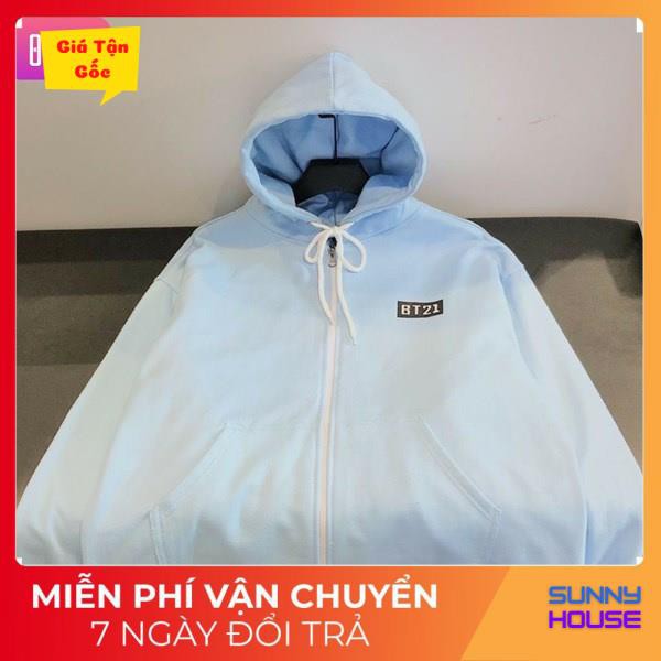 Áo khoác nam nữ form rộng Hàn Quốc, áo hoodie nữ form rộng có dây kéo đi học  Xưởng Giá Gốc Mã SP000498