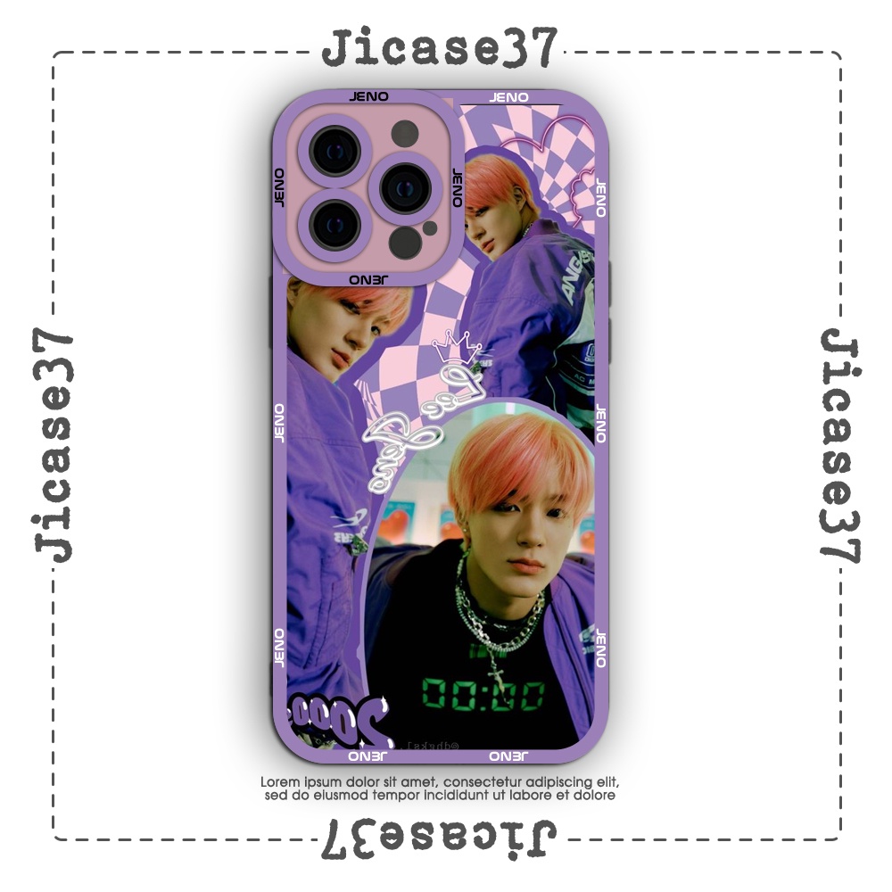 Ốp lưng iphone cạnh vuông Jicase Lee Jeno NCT kpop 6plus/6s/6splus/7/7plus/8/8plus/x/xs/11/12/pro/max/plus/promax
