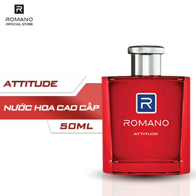 Nước hoa Romano Attitude đỏ 50ml