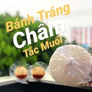 BÁNH TRÁNG CHẤM SỐT XÍ MUỘI / SỐT MUỐI SỆT / SỐT MUỐI BÉO / MUỐI THÁI CHUA CAY : HẠN SỬ DỤNG ĐỂ ĐƯỢC LÂU