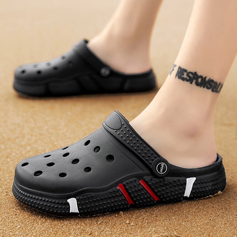 Giày Crocs Siêu Nhẹ Thoáng Khí Chống Thấm Nước Thời Trang Cho Cặp Đôi