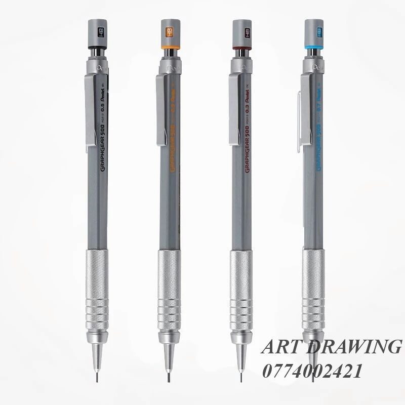 Chì bấm pentel soạn thảo cơ khí  0.3/0.5/0.7/0.9 Graph Gear 500™ Mechanical Drafting Pencil