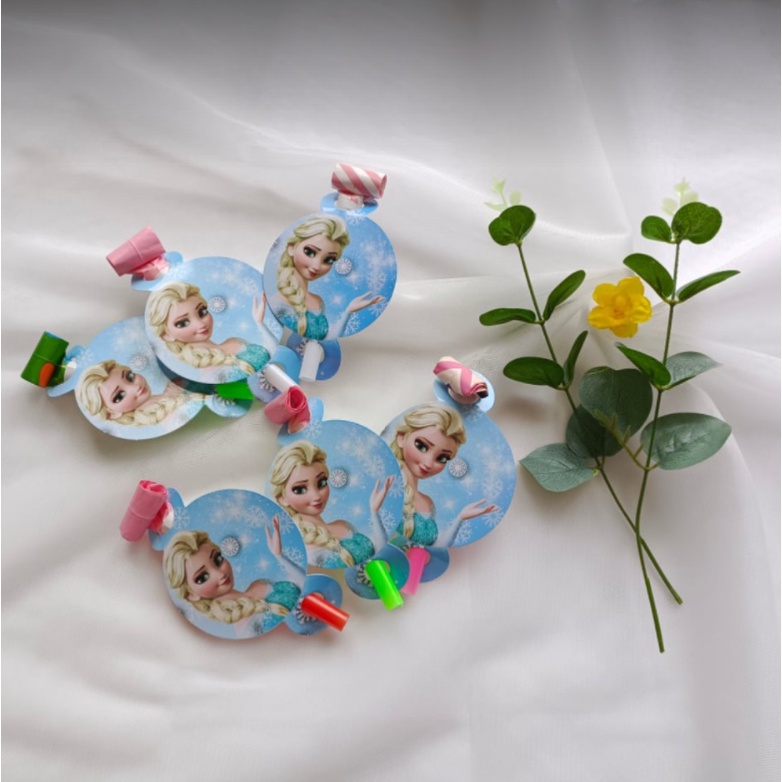 Kèn lưỡi thổi in hình hoạt hình Set 3c/ set 6c cho các bé sinh nhật vui nhộn phụ kiện sinh nhật cho bé