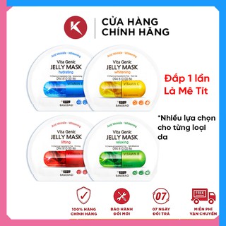  Mặt Nạ Dưỡng Giấy BANOBAGI BNBG Vita Genic Jelly Dưỡng Ẩm Trắng Da Chống Lão Hoá